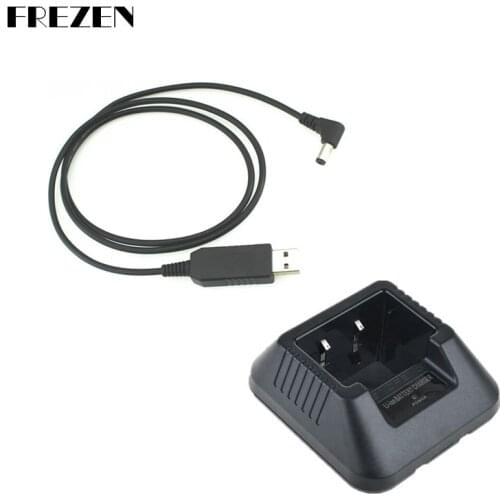 USB Battery Charger and base For Baofeng UV-5R Two Way Radio Walkie Talkie UV-5RA UV-5RE Series