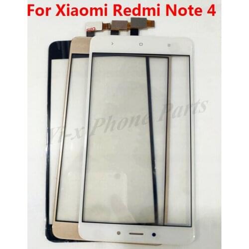 10x Touch Screen For Xiaomi Redmi Note 4 Note4 Touchscreen Panel LCD Display Glass Digitizer