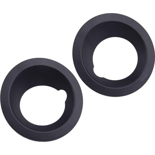 2pcs Car Left & Right Side Front Bumper Fog Light Lamp Ring Cover Frame Fit For BMW X3 E83 Before Facelift 2004 2005 2006