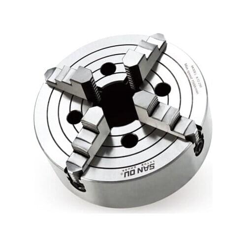 K72-160 6'' Inch 4 Jaws Independent Lathe Chuck