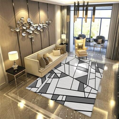 Large Area Rug Modern Simple Style Living Room Sofa Bathroom Coffee Table Mat Bedroom Bedside Alfombra