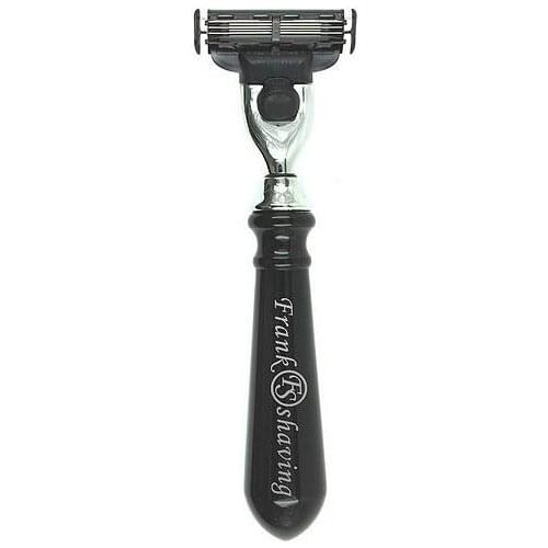 Frank Shaving-3 Layers Blade Shaving Razor, Faux Ebony Handle+FREE SHIPPING #MA-05EB