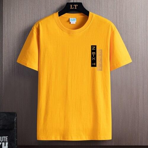 Men Women Cotton T-shirt Solid Color Print Tshirts 2021 Summer Short Sleeve O-neck Tshirts Male Casual Harajuku Tops