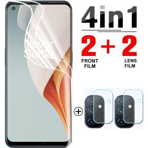 4-in-1 Hydrogel Film for Oneplus Nord N100 Screen Protector Protective film For One Plus Nord N10 5G N 100 10 safety not glass