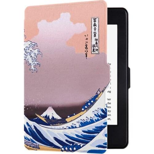 Protective Leather Case E-books Case Protection Cover Shells for Amazon Kindle Voyage 1499 Paperwhite 4 1/2/3 958/899 558