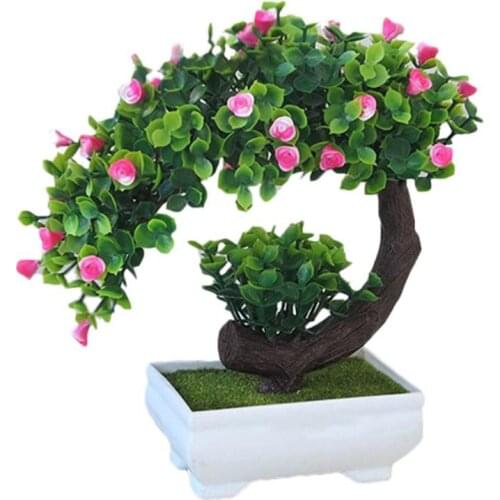 LanLan Artificial Plant Bonsai for Home Dining-table Office Decoration