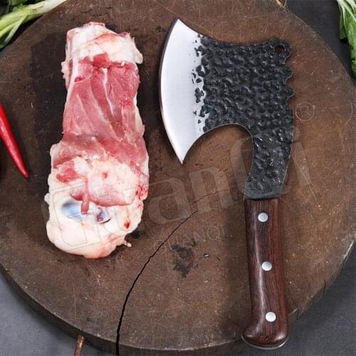 Chopping Kitchen Knives High Hardness Stainless Steel Bone Cutting Knife Outdoor Tactical Camping Survival Hunting Axe