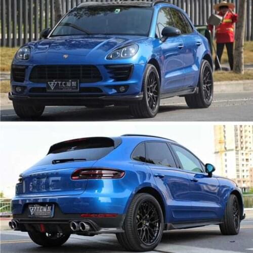 Suitable for Modification Front Side Skirt with Carbon Fiber and Rear Lip of the Wide Body Wheel