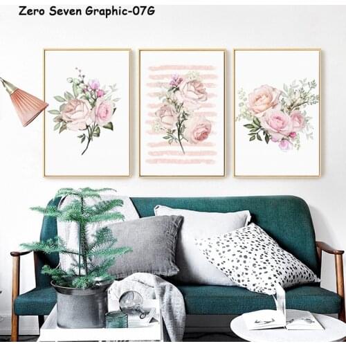 Modern Decor Abstract Texture Flower Rose Canvas Painting Poster And Print Picture Art Wall Living Room Bedroom Home Decor