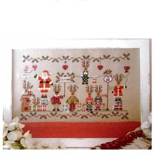 ZZ887Homefun Cross Stitch Kit Package Greeting Needlework Counted Cross-Stitching Kits New Style Counted Cross stich Painting
