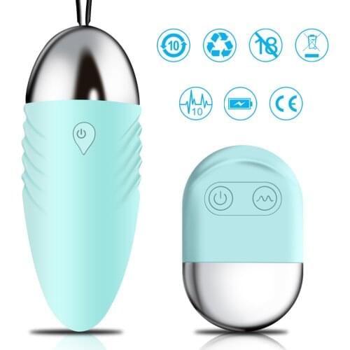 10 Modes WirelessRemote Control VibratorsJump Egg Female Clitoral Stimulator Vaginal G-spot Massager Sex Toy For Women