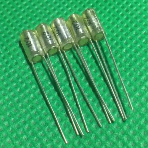 100% New and original 0.001UF 100VDC 1000P-102 Polystyrene capacitors Volume 12 mm5mm