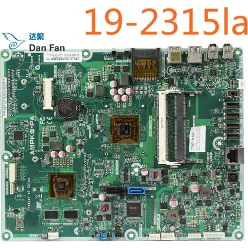 755448-001 For HP 19 19-2315la AIO Motherboard 755448-501 AMPKB-PA Mainboard 100%tested fully work