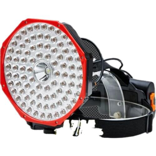 Arrest catch catch violet light as bright lights glare Scorpion special charging head-mounted headlight lamp bean bug