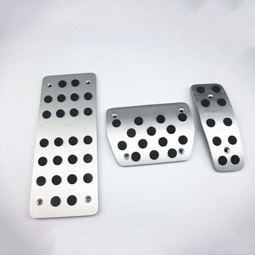 Car Foot rest Modify Pedal Plate Pad AT Accessories For Volvo XC90 2004-2006 2007 2008 2009 2010 2011 2012 2013 2014 2016 2017