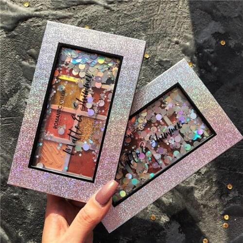 HOT beauty glazed Glitter Powder Super Glitter Pearl Glittering Waterproof Student Diamond eyeshadow pallete