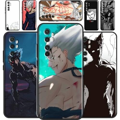 Garou One Punch Man Case For Xiaomi Mi 11 Lite Ultra 9 10 9T 10T Pro A3 POCO F3 F1 F2 M3 X3 Pro Bumper Cover