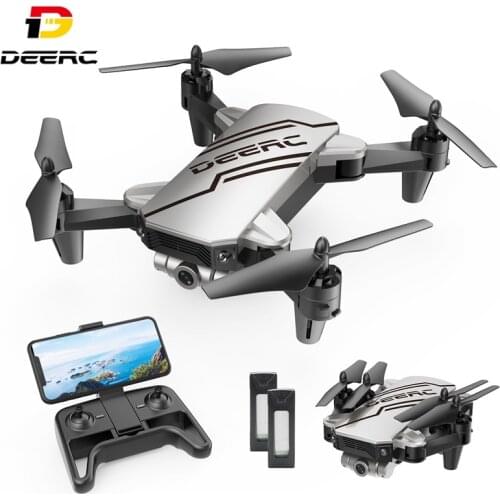 DEERC Mini Drone Quadcopter 720P HD FPV Camera Beginner Easy Remote Control Helicopter Altitude Hold Headless Mode Kids Toys D20