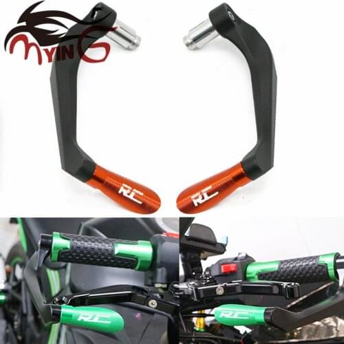 For KTM RC 125 200 390 RC390 RC200 RC125 Universal 7/8"22mm Motorcycle Handlebar Grips Brake Clutch Levers Guard Protector
