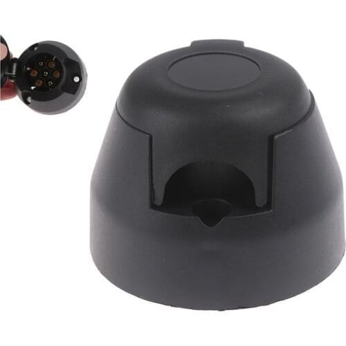 12V 7 Pin European Trailer Socket Towing Electrics Plug Towbar Socket Car Plug Socket Wiring Connector Adapter Car Accessories