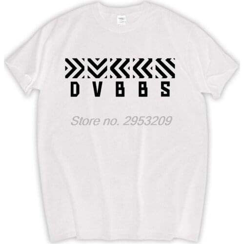 T Shirt Unisex DVBBS Top Dj elettronica logo M.Garrix Avicii canada fashion summer style t-shirts