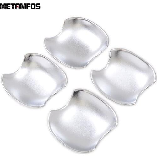 For Toyota Corolla 2019 2020 Hatchback Chrome Side Door Handle Bowl Cap Decoration Cover Molding Trim Frame Exterior Accessories