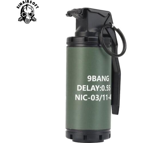 Tactical Smoke Bomb Simulation Model Hollow Can Be Filled Adapt To MOLLE System ABS Military Airsoft Shooting Hunting Paintball