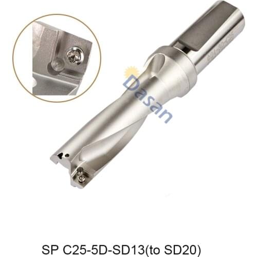 SP WC C25 5D 13 14 15 16 17 18 19 20 mm U Drill Type For SP06 Insert Drilling indexable insert drills
