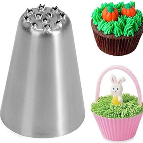 3 Pieces Grass Cake Decorating Mouth Cake Decorating Tools 304 Stainless Steel Baking Pastry Tools