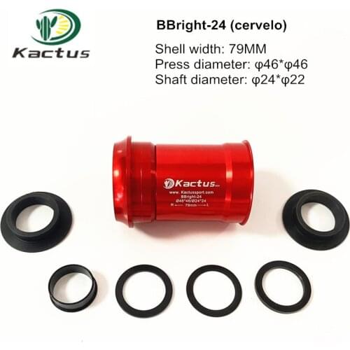 KACTUS BBright-24 Bottom Braket Ceramic Bearing MTB Road bike accessories for Shimano for SRAM G3 silicon nitride ceramics
