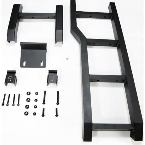 Rear Ladder Tailgate Ladder Kit Metal Stairs For Suzuki Jimny JB64 Jb74 2018-2020 Car Rear Door Laddder Protection Framework
