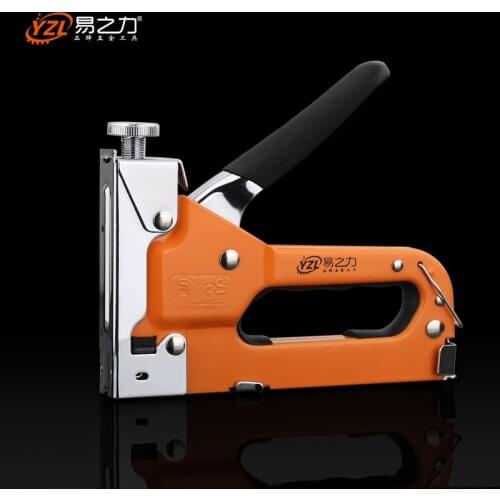 Multitool Nail Staple Gun Furniture Stapler For Wood Door Upholstery Framing Rivet Gun