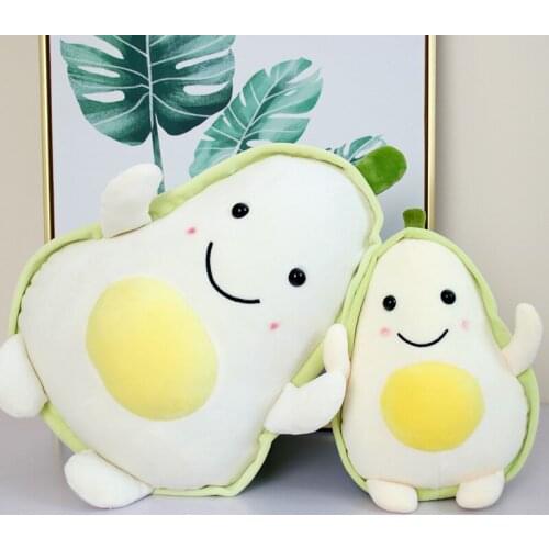 Cartoon Avocado Stuffed Plush Toy Soft Baby Comfort Doll Lovers Gift Children Present Baby Room Decor Children Photography Props