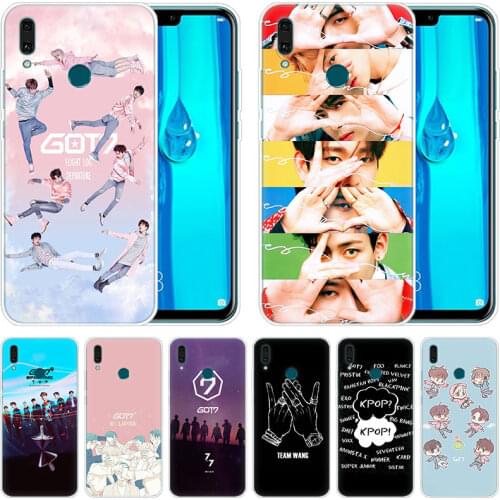 Luxury Soft Silicone Case Boy Group Kpop GOT7 for Huawei Mate 30 20 Lite 10 Pro Y5 Y6 Y7 Pro 2019 Y9 Prime 2019 2018 Y6 Pro 2017