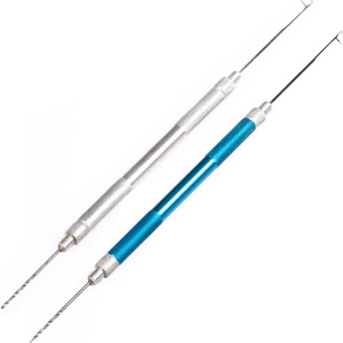 Carp Fishing Aluminum Boilie Needle Baiting Tool Splicing Needle Drills Lead Core Hair Rigs Making Tools Boilie Loading Device
