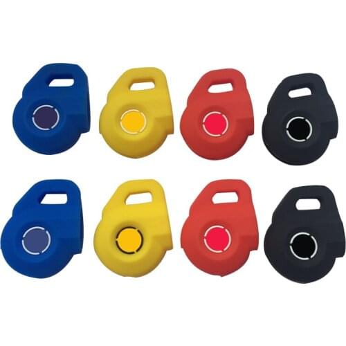 Rubber Motor Key Case for Car Key Cover for Yamaha NMAX 155 NMAX 150 N-MAX Silica Gel Motorcycle Alarm Flip Key Cover Cap