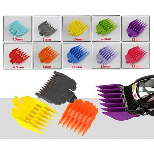 Universal Hair Clipper Guide Limit Comb Multi Size Barber Tool 3pcs Hair Clipper Combs Guide Kit Hair Salon Tools