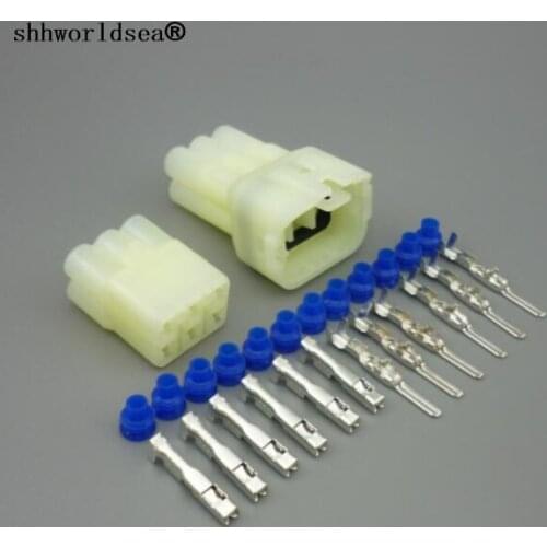 Worldgolden 2.2mm 6 Pin/way male&female Auto sensor plug,Car waterproof electrical connector