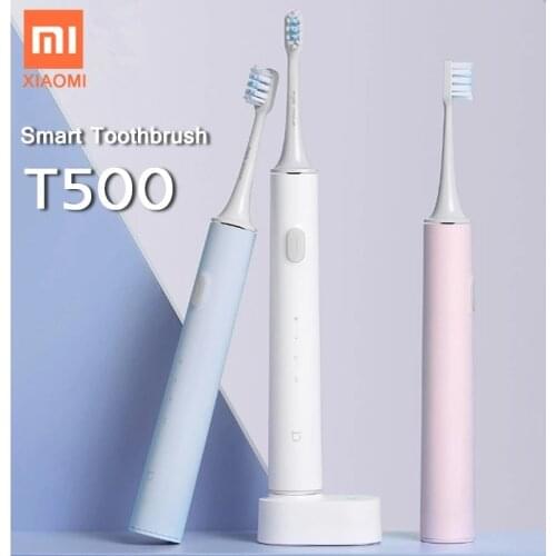 Original Xiaomi T500 Sonic Electric Toothbrush Mi Long Battery Life IPX7 Mijia Tooth Brush High Frequency Vibration Magnetic