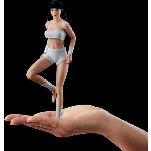 1/12 TBLeague PHMB2018-T01A Female Seamles Action Figure Body Model Pale Skin with head full set