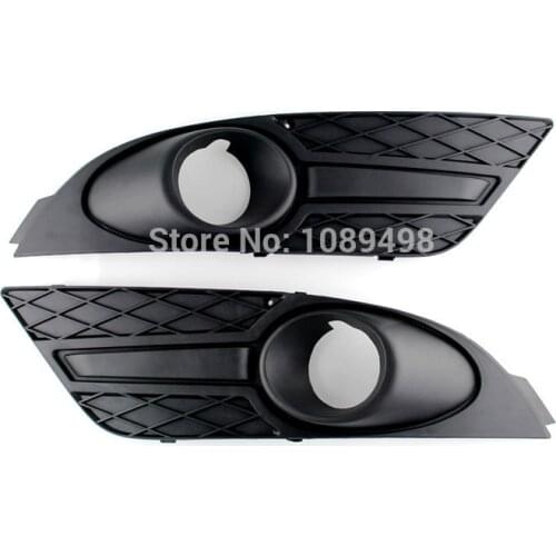 2Pcs/Pair RH and LH front fog light lamp cover with hole for Ford Focus 2007-2008
