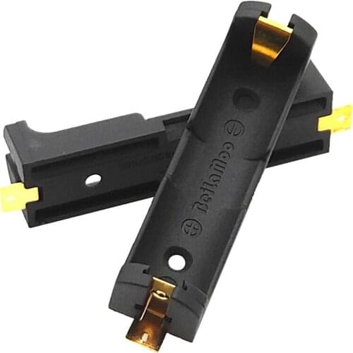 600pcs/lot MasterFire Single 1.5V AA Battery Holder SMD SMT High Quality Batteries Storage Box Case Container With Bronze Pins