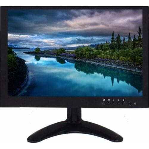 9 inch portable metal monitor display computer HD HDMI/VGA/AV/BNC LED Industrial 1280*800 led monitor