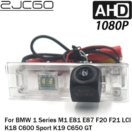 ZJCGO Car Rear View Reverse Backup Parking Reversing Camera for BMW 1 Series M1 E81 E87 F20 F21 LCI K18 C600 Sport K19 C650 GT