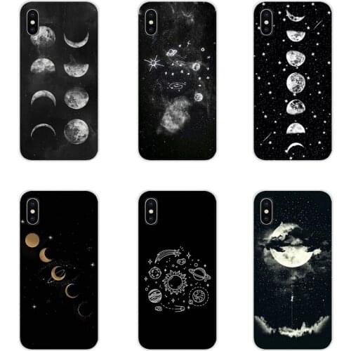 Moon Star Accessories Phone Cases Covers For Samsung Galaxy A3 A5 A7 A9 A8 Star A6 Plus 2018 2015 2016 2017