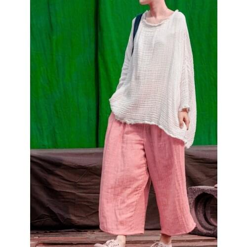 Women Plus Size Solid Color Soft Cotton T-shirt Tees Tops Ladies Spring Fall Ripped Cuffs Tees Shirts Female 2019 Oversize Tops