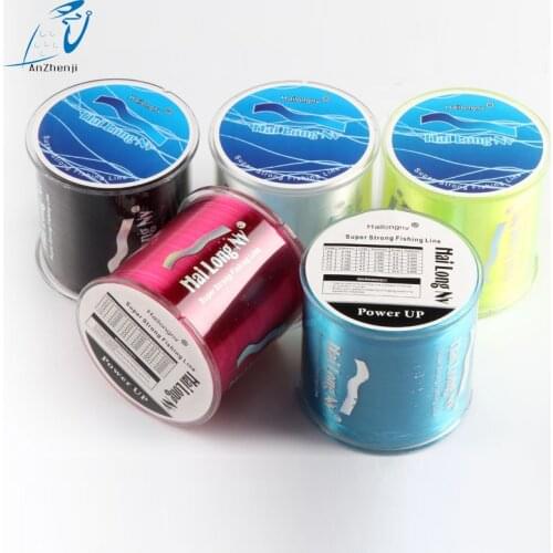 New Counter Nylon Fishing Line linha monofilamento Monofilament Custom Spool 500 M Nylon Fish Line Vsdraad fluorocarbon