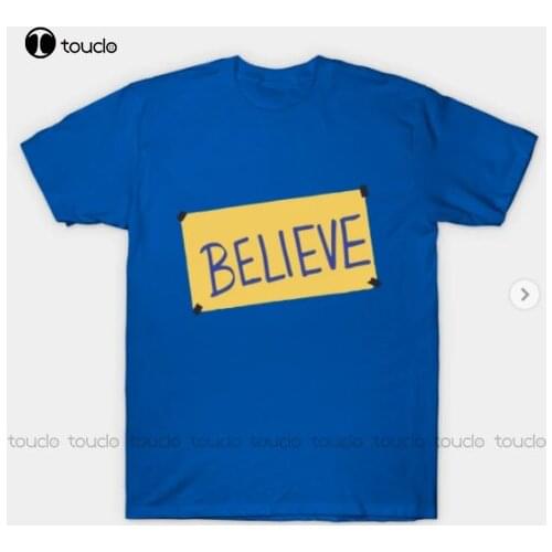 New Ted Lasso - Believe T-Shirt Cotton Tee Shirt S-5Xl
