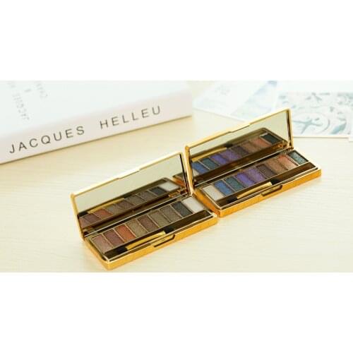 New 9 Color Fashion Eyeshadow Palette Shimmer Waterproof Eye Shadow Makeup Cosmetics