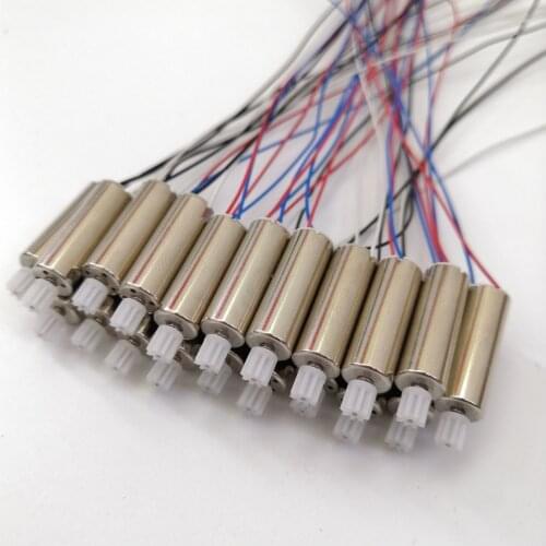 New rc drone E68 spare parts motors engine part ccw ccw 20pcs engines for E68 RC Quadcopter Helicopter
